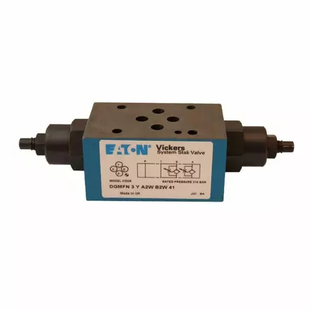 2-VASTUSVASTAVENTTIILI PALAAVAN SÄÄTÖ CETOP 3 / NS6 - Väliasenteiset virtauksensäätöventtiilit - 45196 - 1